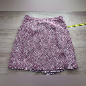 Banana Republic tweed wrap style skirt